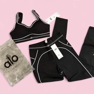 ALO black heartthrob set